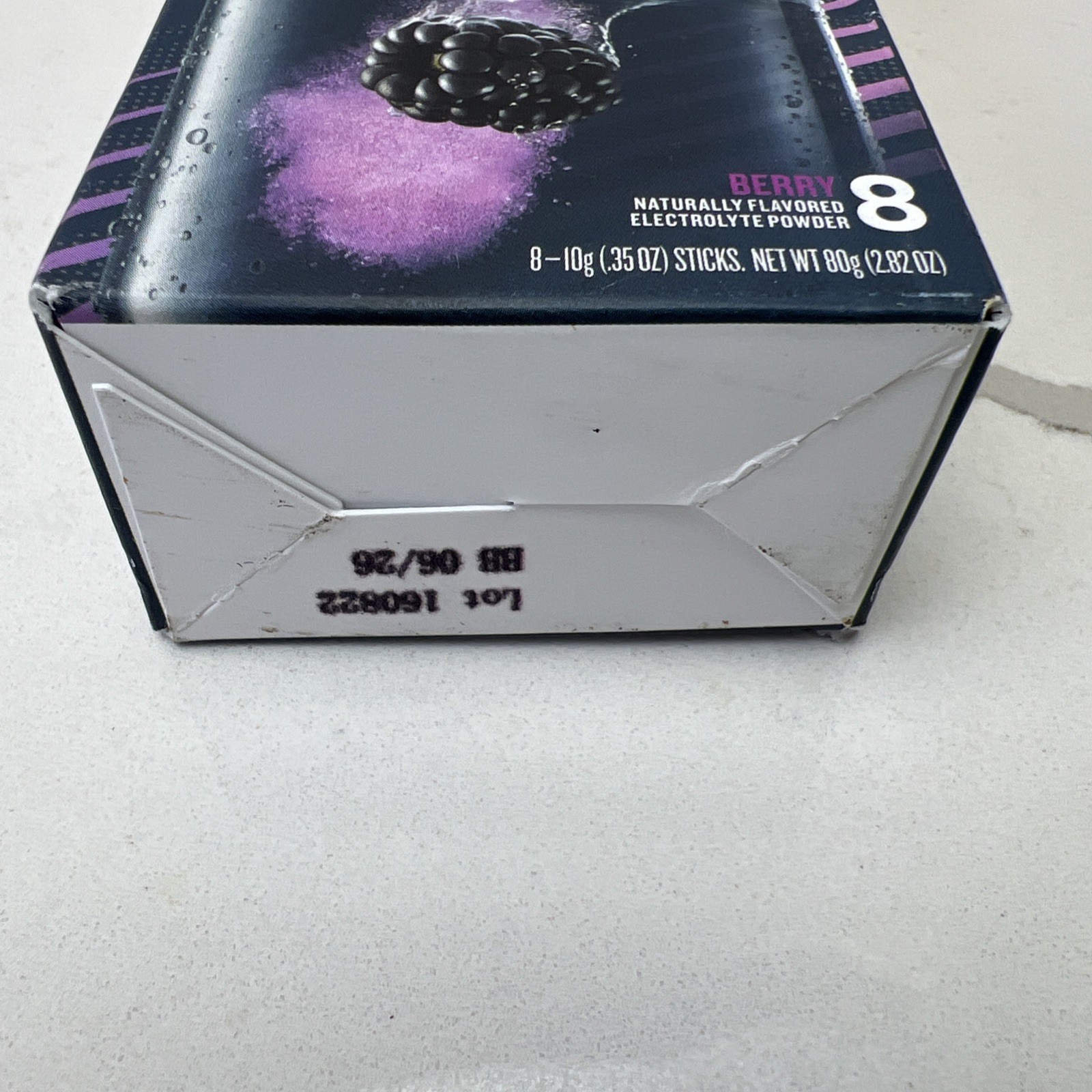 DripDrop Dehydration Relief Fast 3 Boxes = 24 Berry Electrolyte Sticks EX 06/26+
