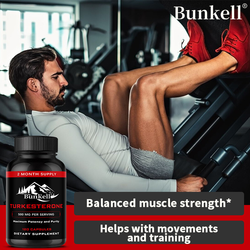 Turkesterone Improve Athletic Performance Balanced Muscle Strength 30-120 Pills