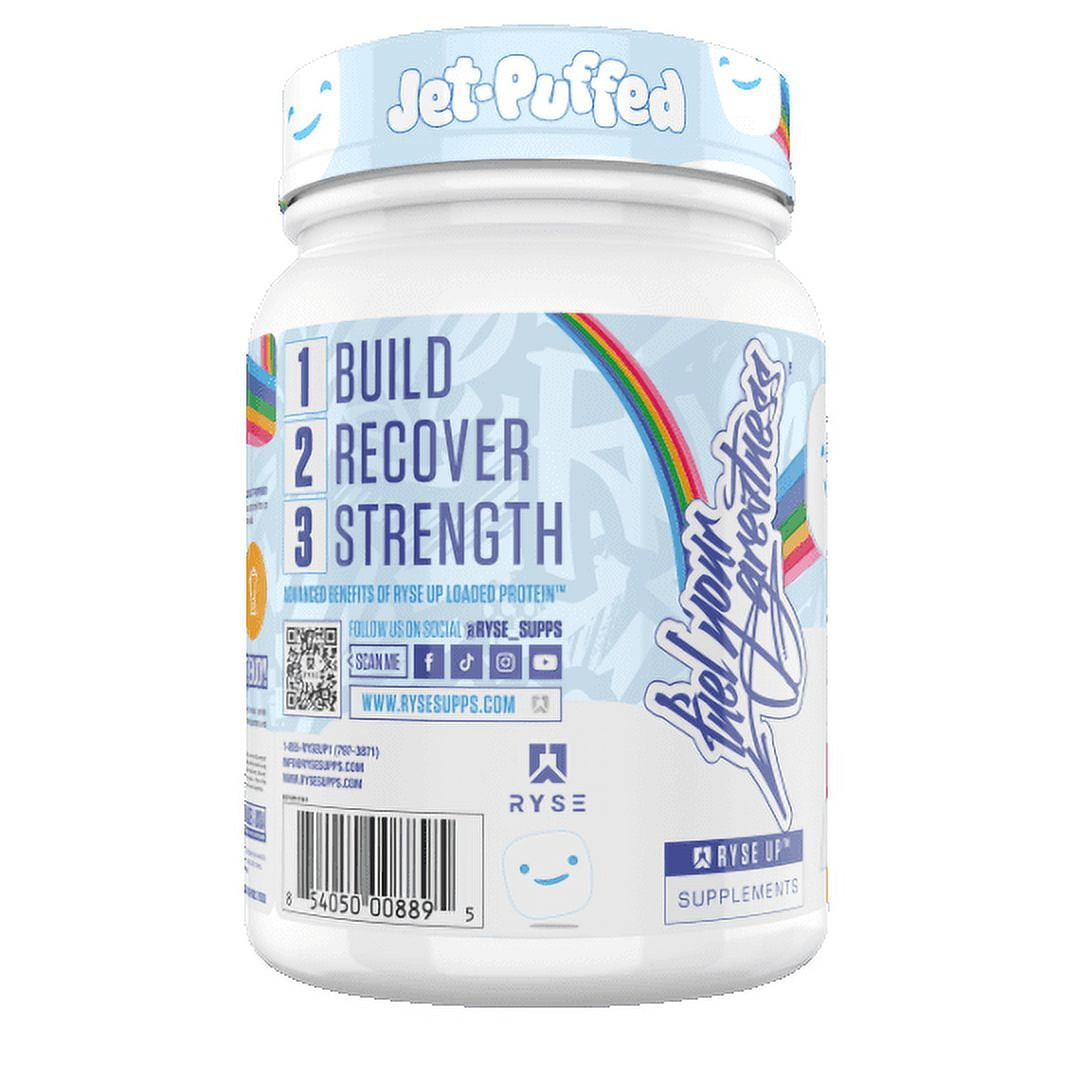 RYSE Loaded Protein Powder Jet Puffed Marshmallow 20 Serv (FREESHIP)