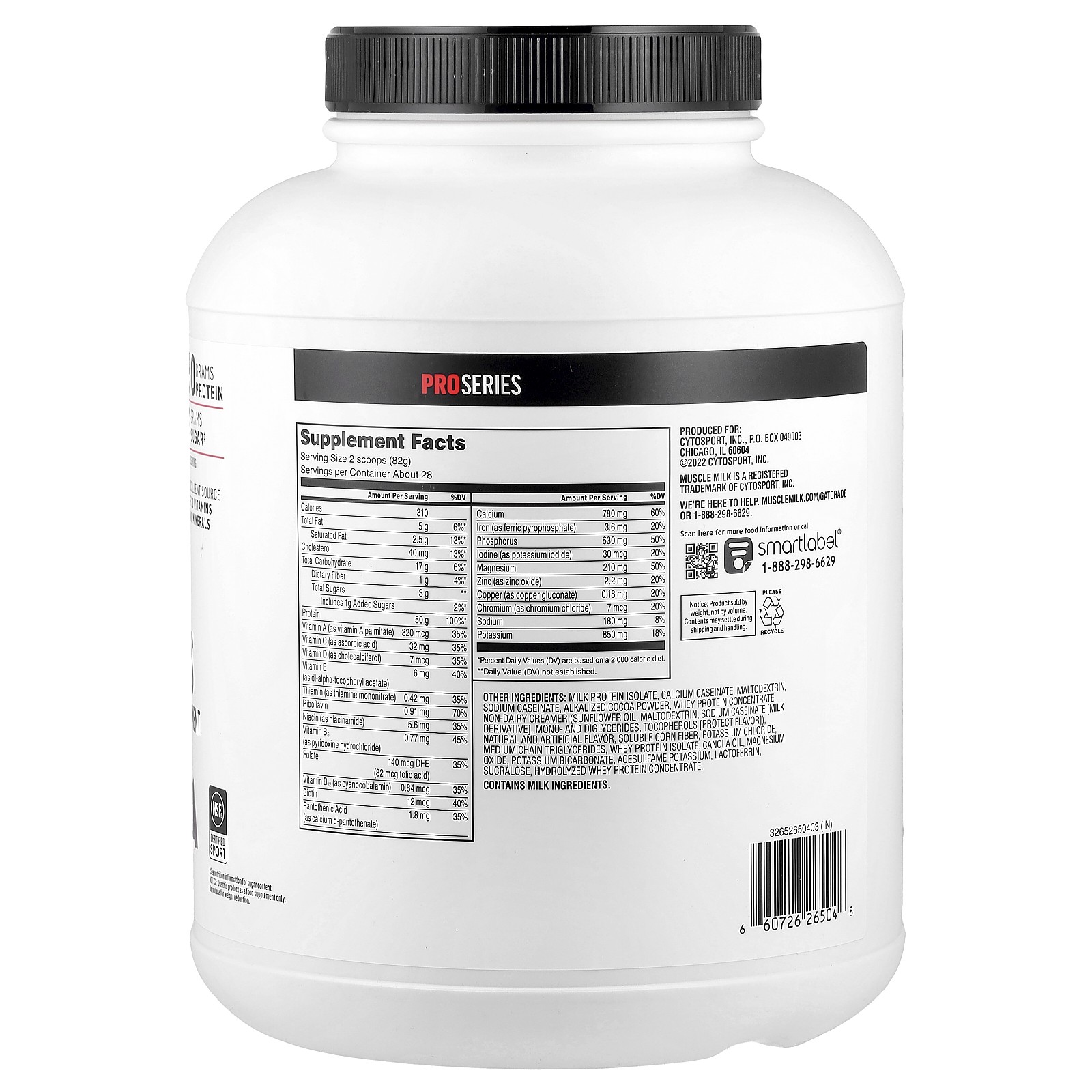 Pro Series, Protein Powder, Knockout Chocolate, 5 lb (2.27 kg)