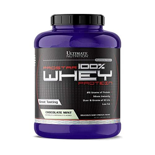 Prostar Whey Protein Powder 25 gm of Protein – 80 Servings, Chocolate Mint