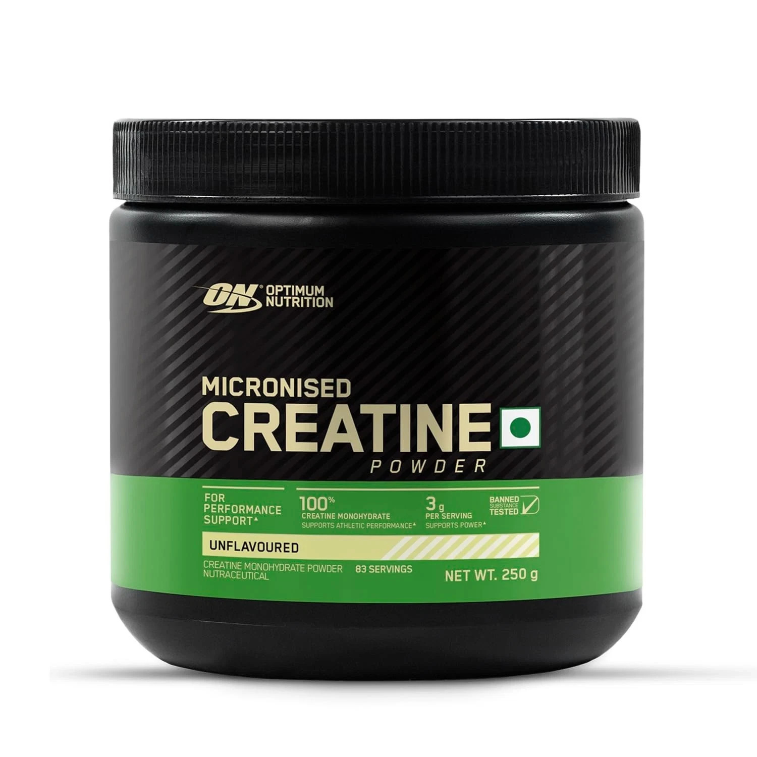Optimum Nutrition Micronized Creatine Powder 250 gm Performance & Power