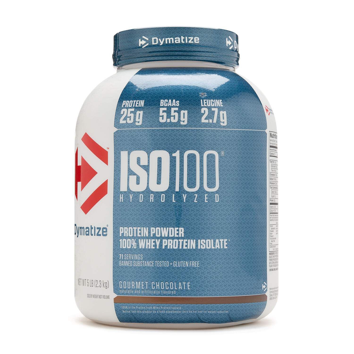 ISO 100® Whey Protein Isolate – Gourmet Chocolate (71 Servings)