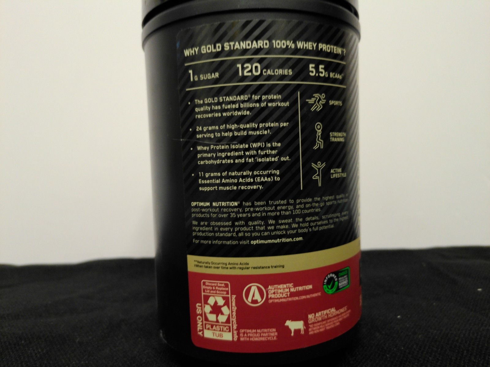 Gold Standard 100% Whey Protein 24g Per Serving