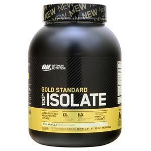 Optimum Nutrition 100% Isolate – Gold Standard Rich Vanilla 2.91 lbs
