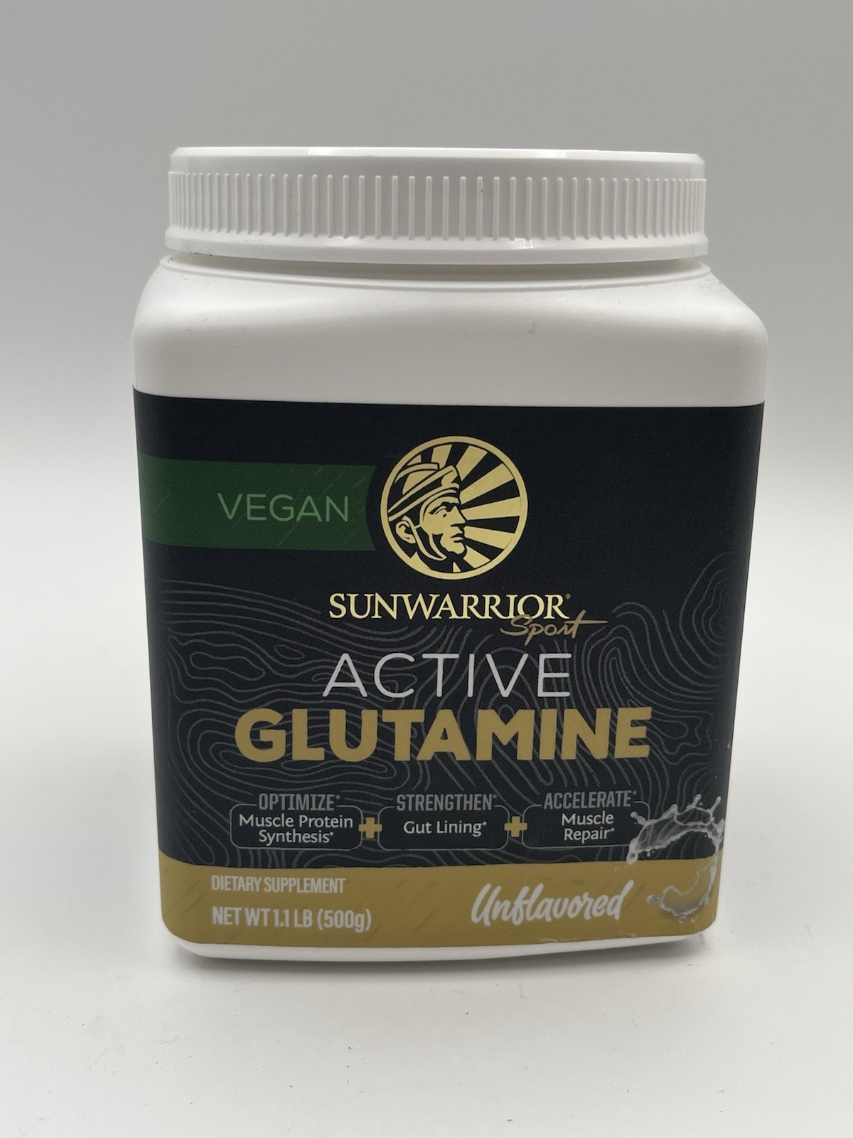 Sunwarrior Active Glutamine Powder for Muscle Recovery & Gut Health Support 04/2