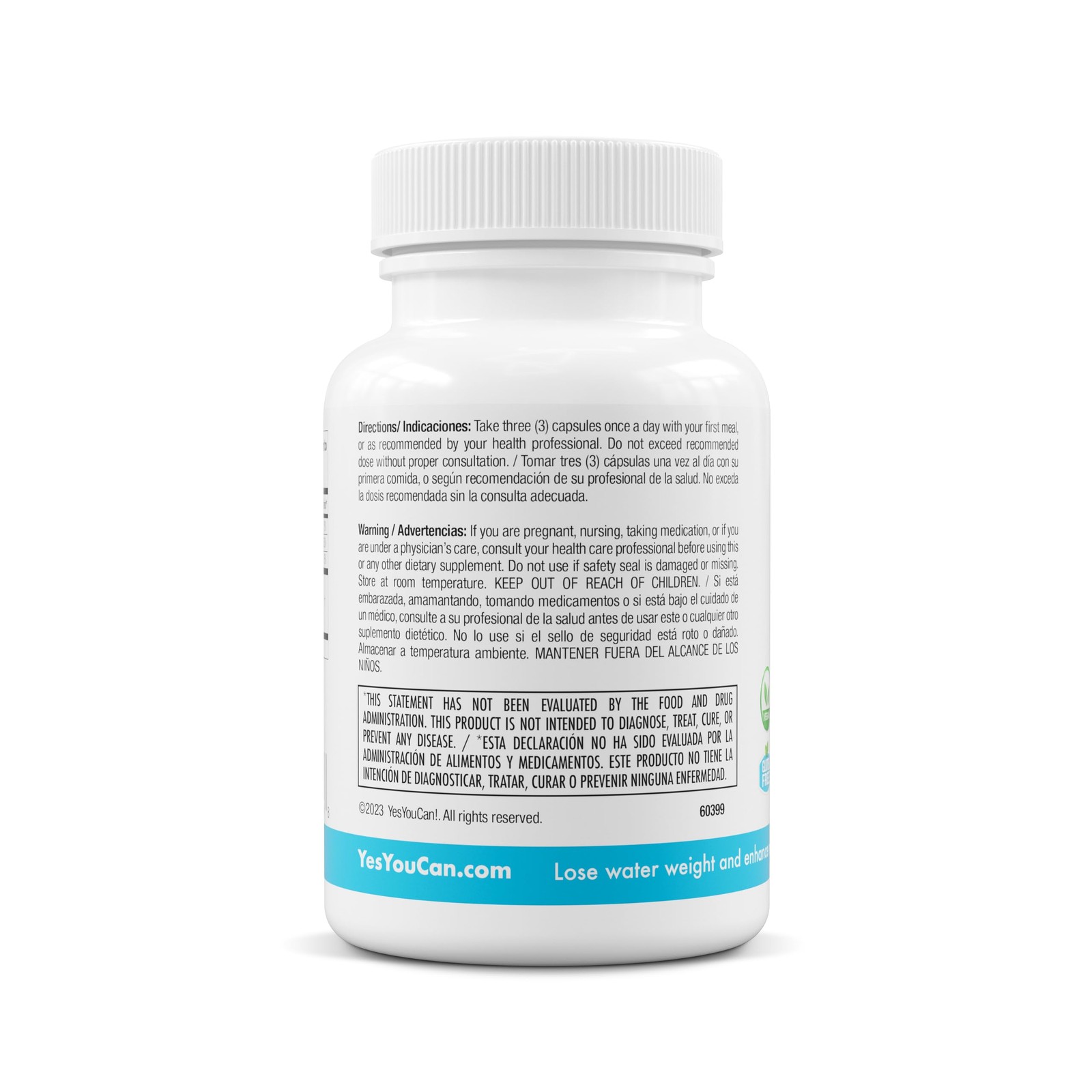Yes You Can! Yes You Can Natural Water Lipo Pills – Diuretic Cleanse