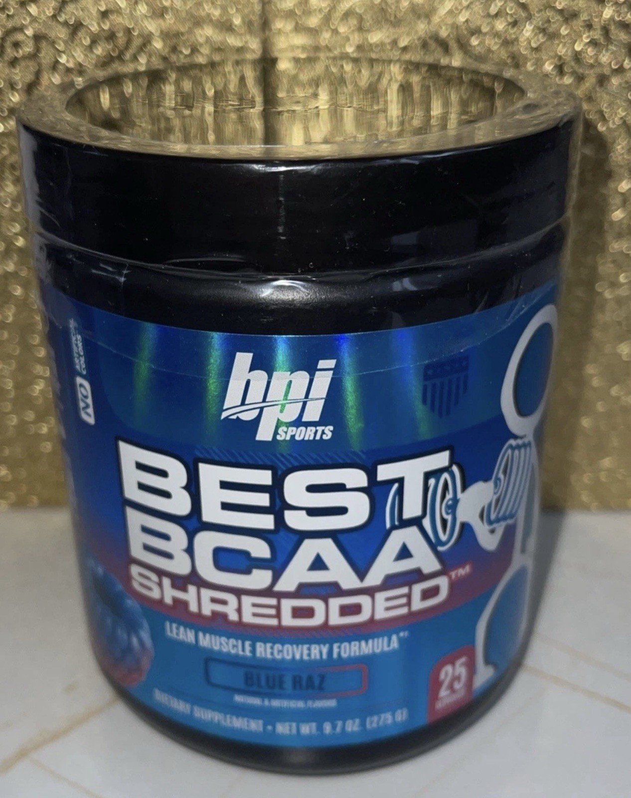 BPI Sports Best BCAA Shredded Caffeine-Free Muscle RecoverRaz 9.7oz EXP 08-2027