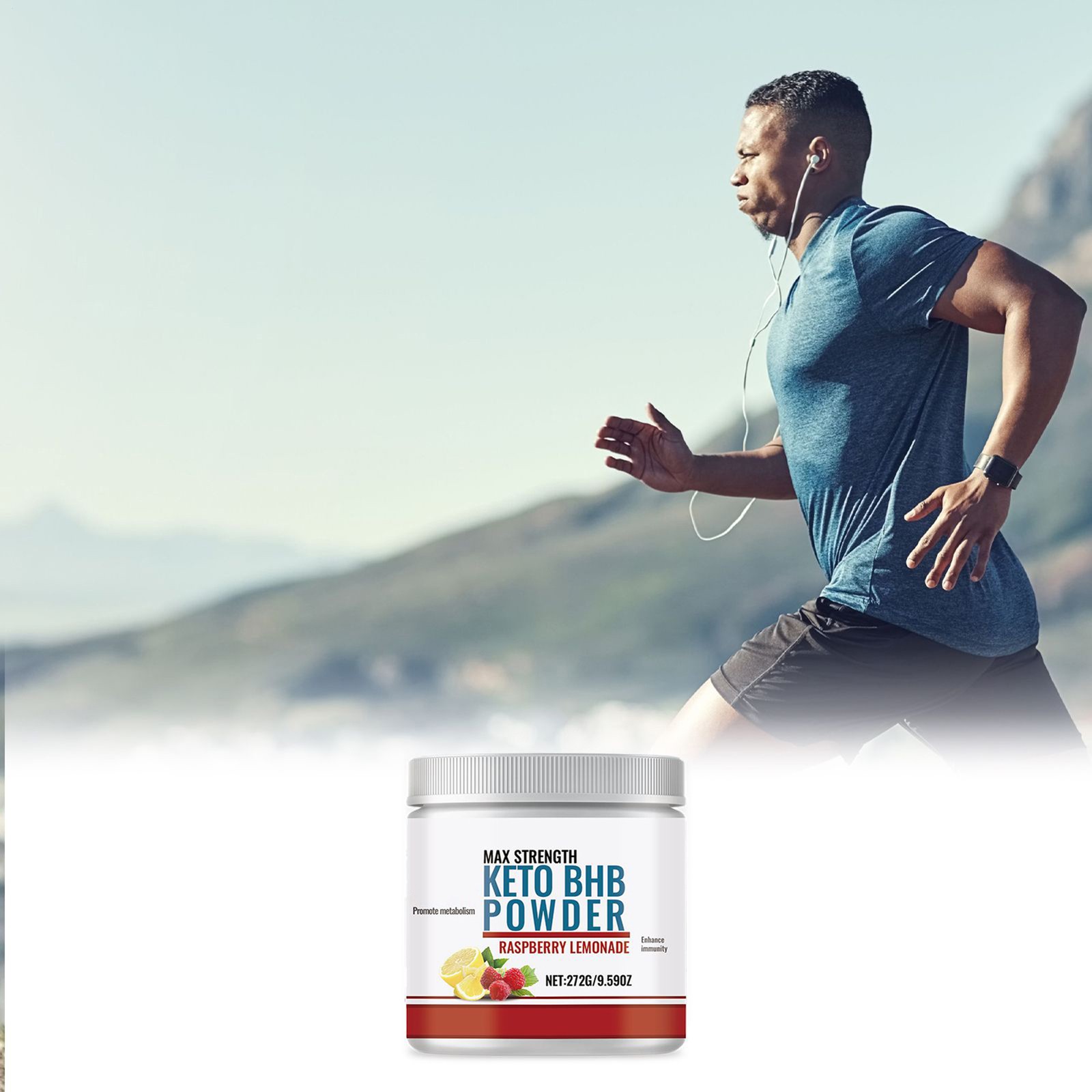 Dr. Boz Keto BHB powdered – Raspberry Lemonade Electrolyte Powder Boosts Energy