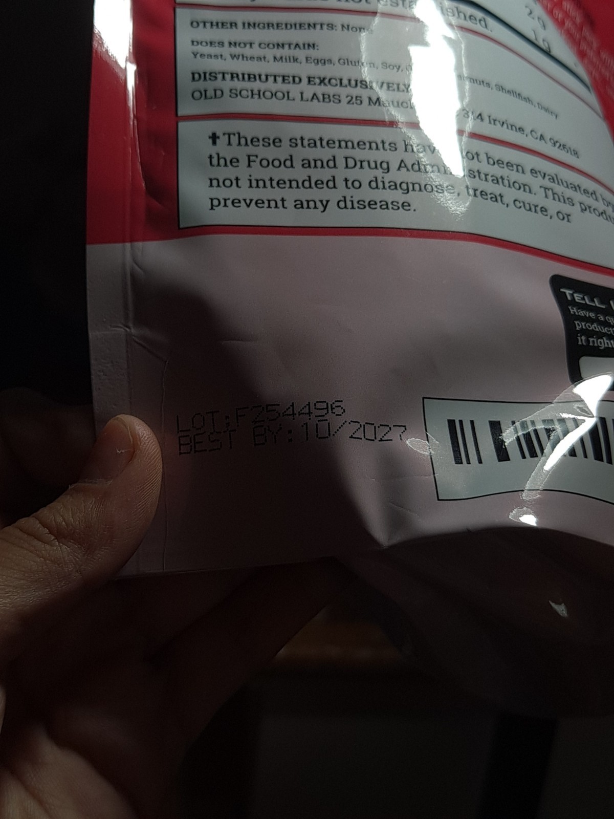 Old School Labs Creatine Monohydrate Collagen Made For Women 25 Quick Packs