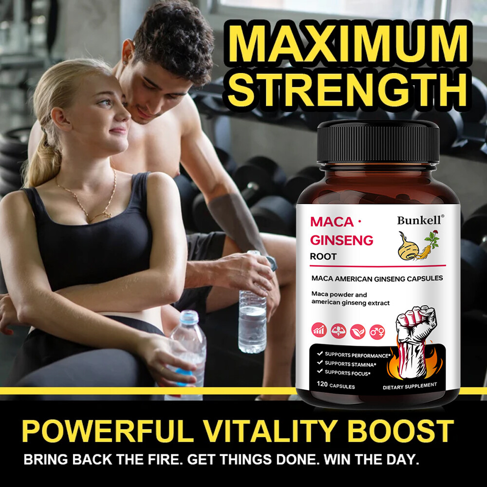 Maca Ginseng Root – Supports Mental Clarity, Energy + Endurance, Healthy Mood