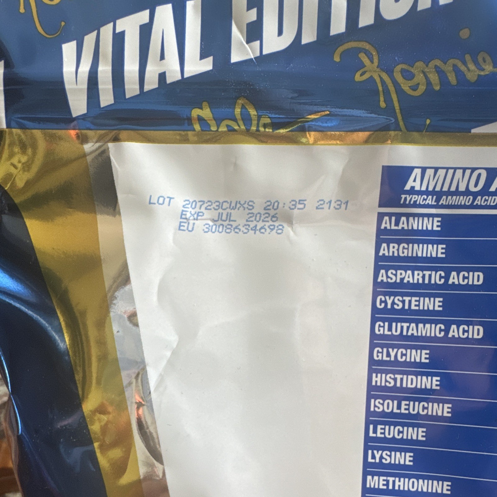 Ronnie Coleman Signature Series Whey XS Vital Edition Strawberry Milkshake 5 lb