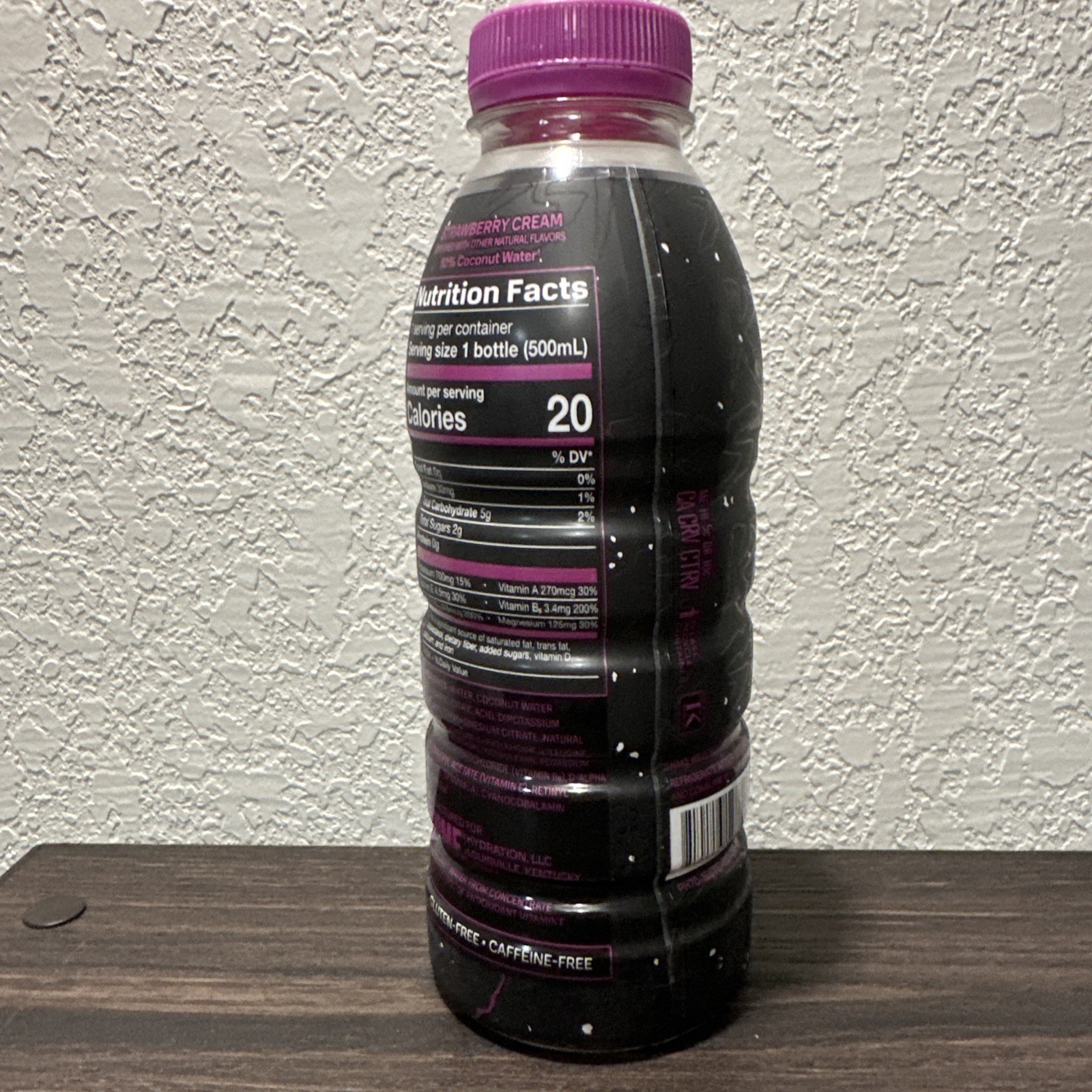 PRIME KSI THE NIGHTMARE LIMITED EDITION STRAWBERRY CREAM HYDRATION DRINK 16.9FL