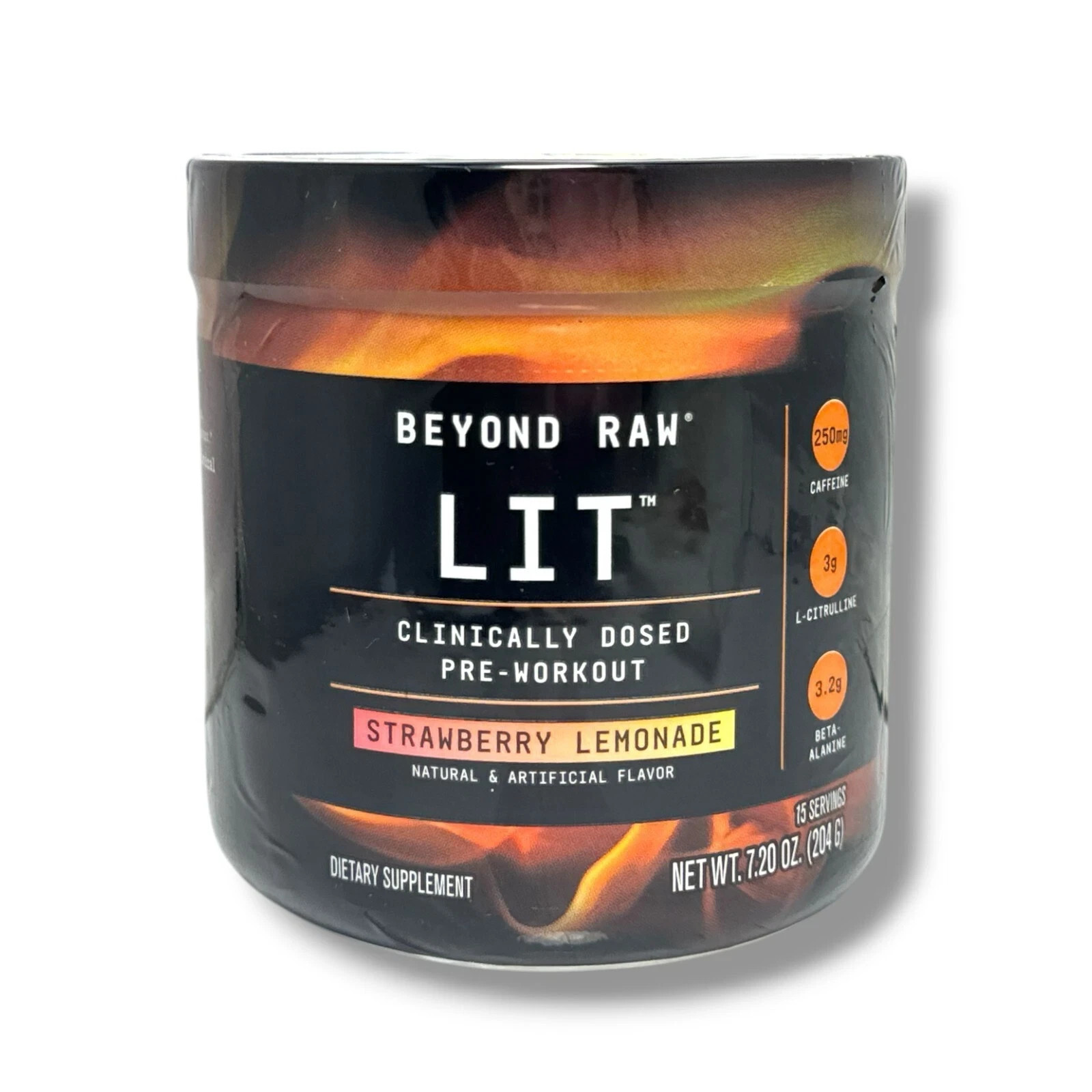 Beyond Raw LIT (Strawberry Lemonade )Pre-Workout Dietary Supplement Exp 01/2027