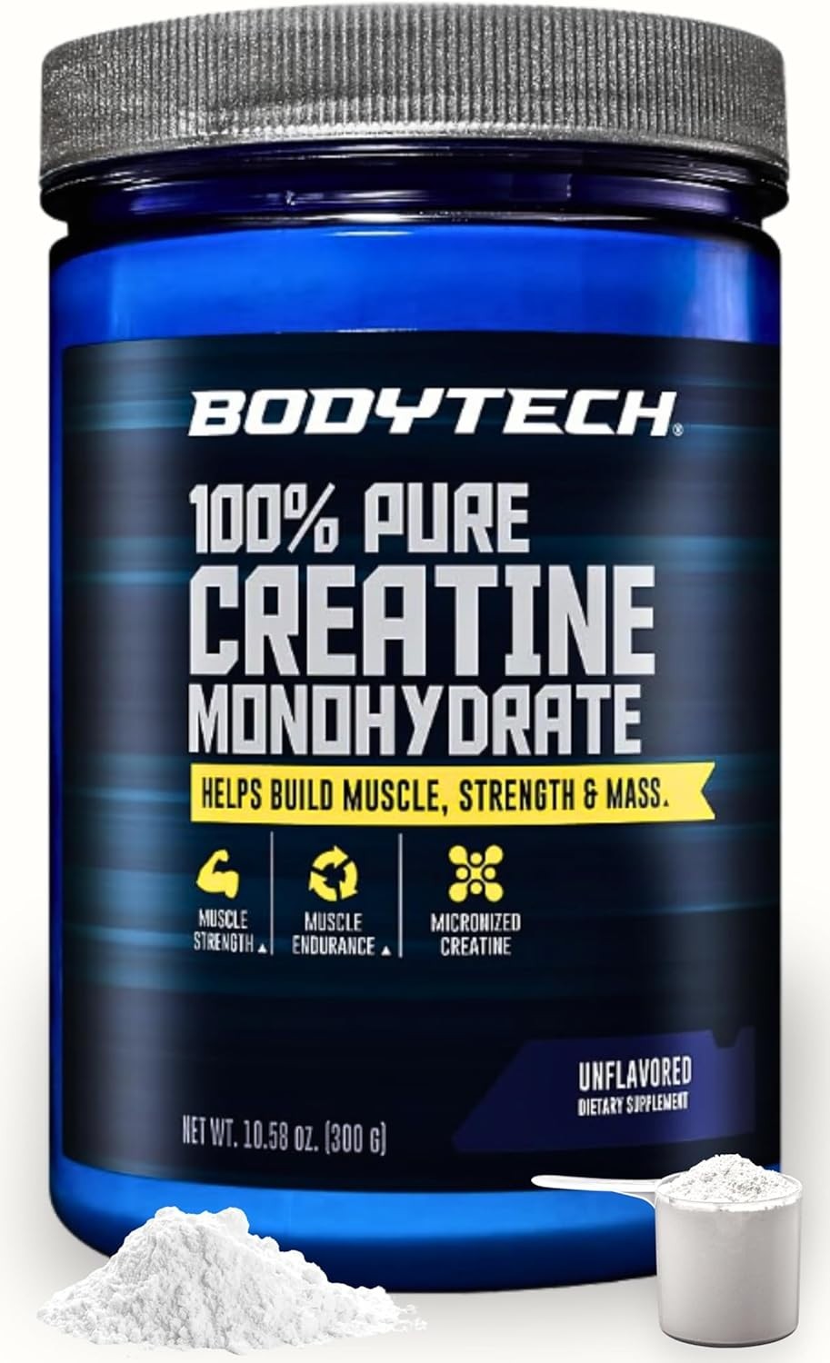 10.58 Oz Creatine Monohydrate Powder – Clean Ingredients for All Fitness Levels