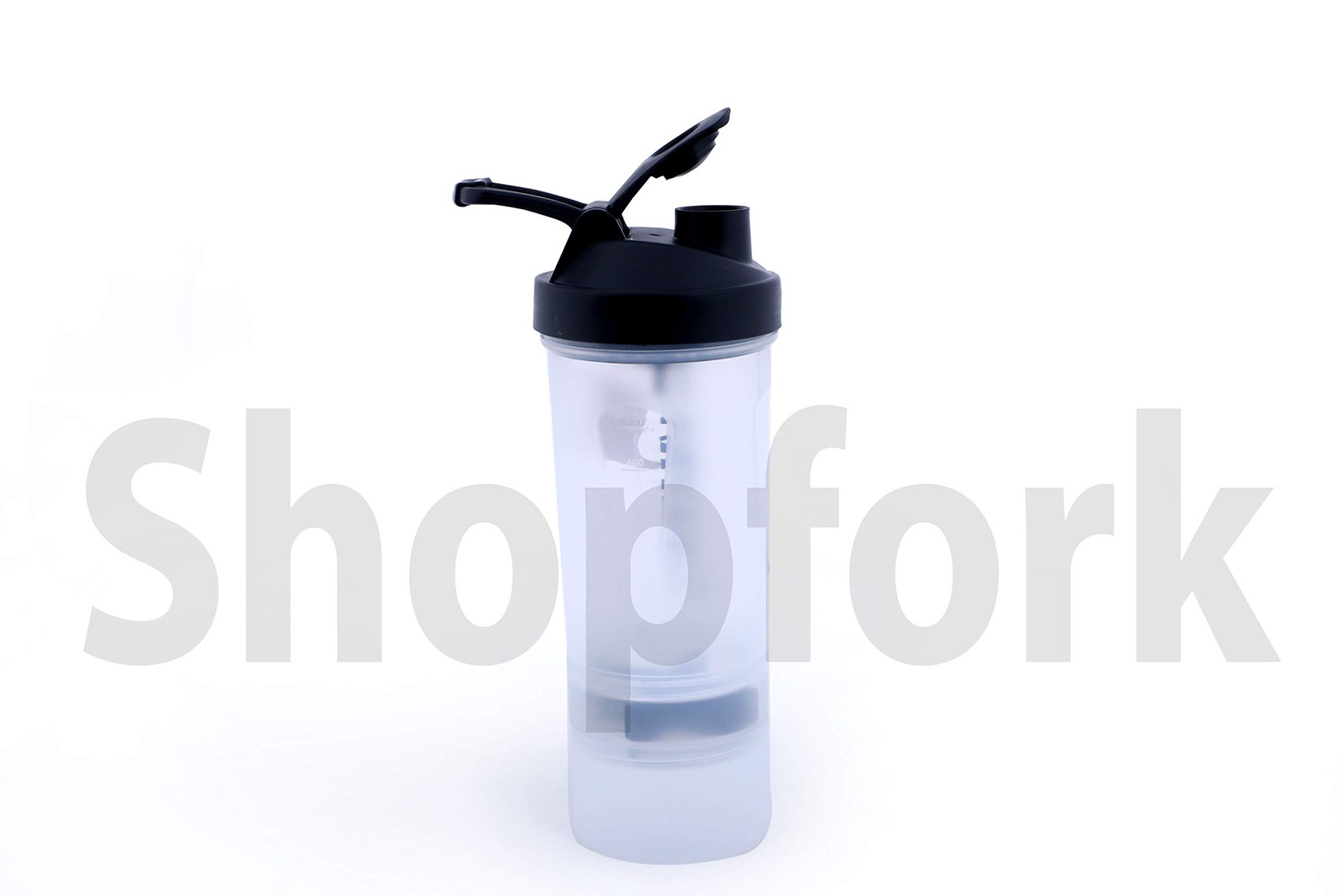 Shopfork Gym Shaker Bottle | BPA Free Storage Black