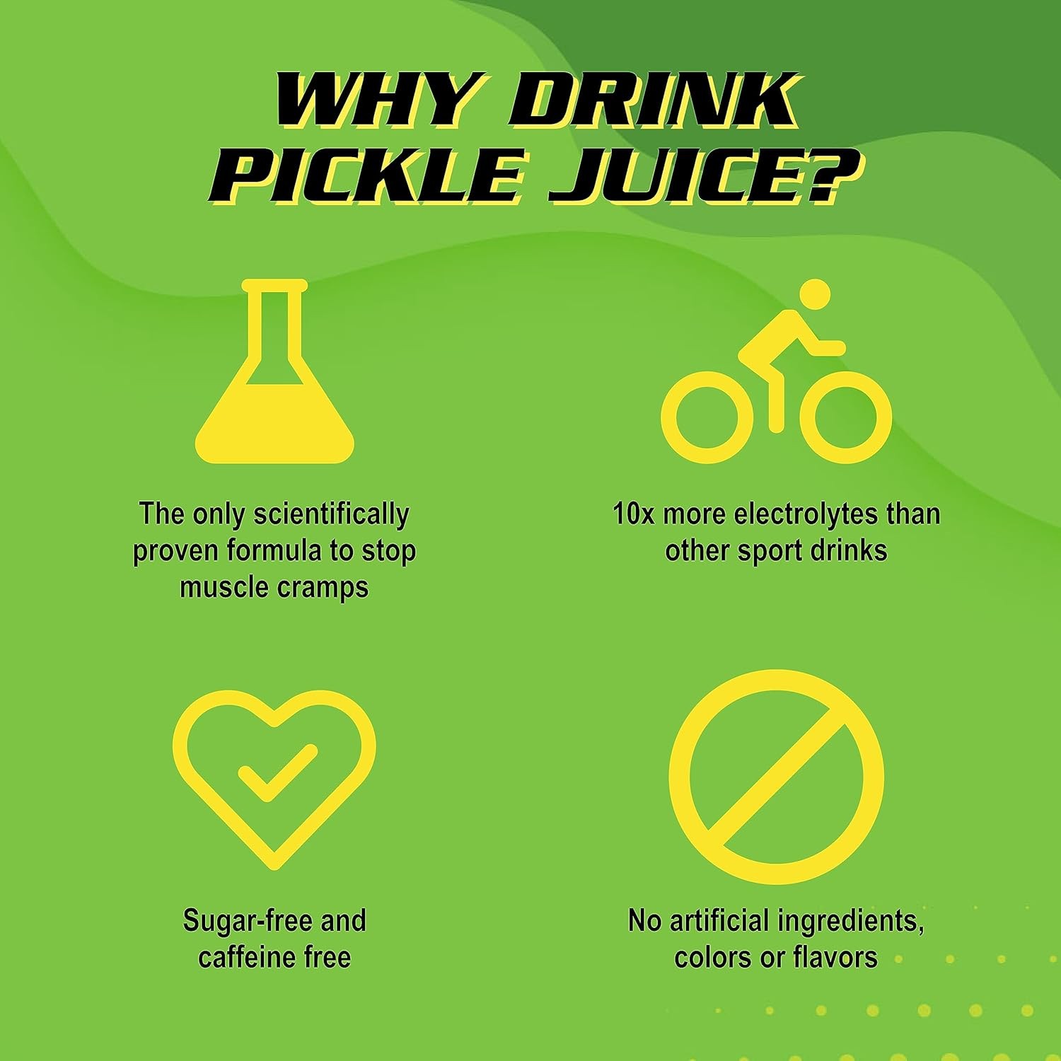 Pickle Juice Sports Drink, 1 Gallon, Extra Strength – 128 Fl Oz (Pack of 1)