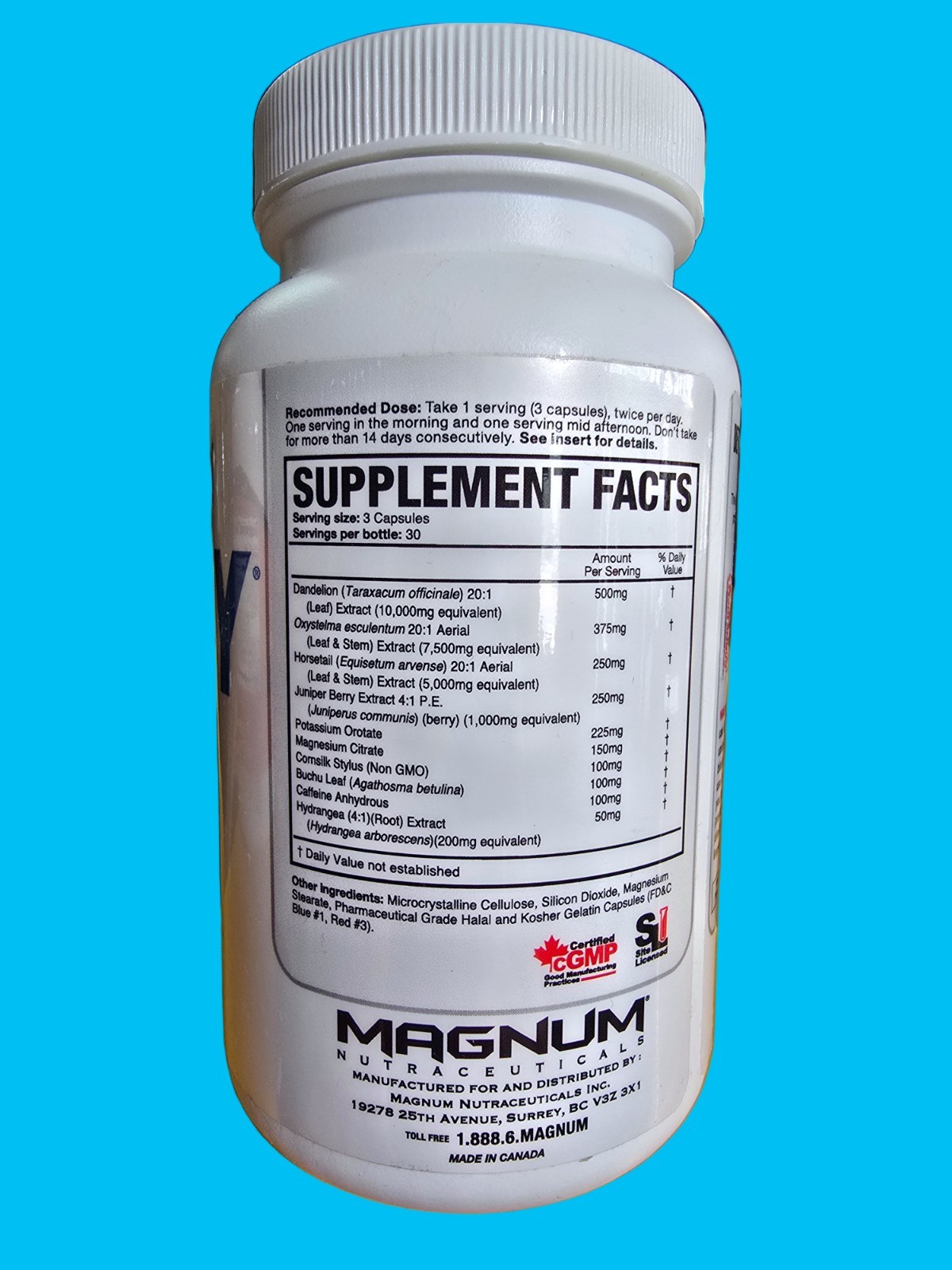 Magnum Nutraceuticals Carne Diem After Burner Drip Dry Stack Weight Loss Cutting