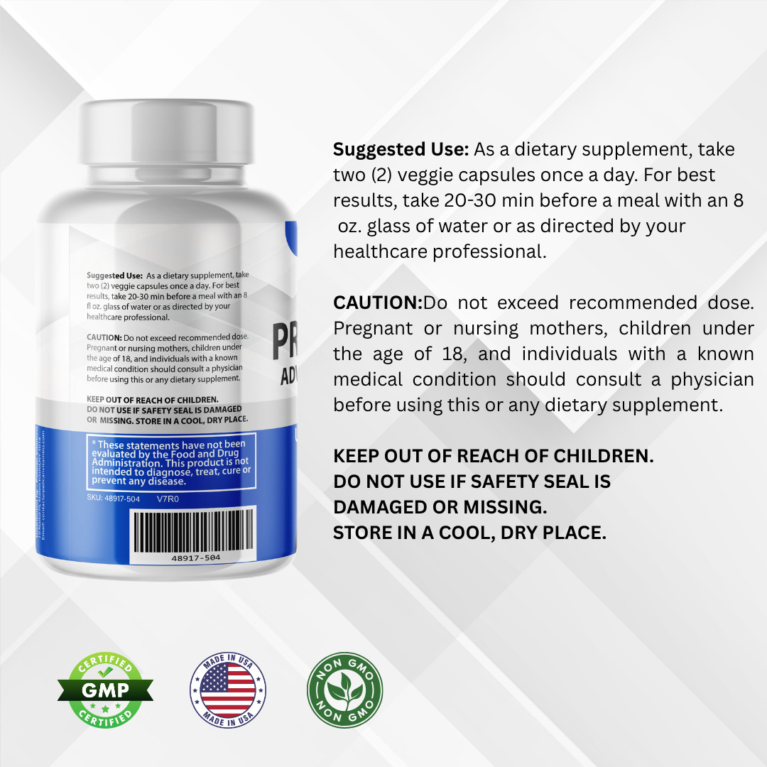 Prostivox- Prostate & Urinary Support- 5 Bottles- 300 Capsules