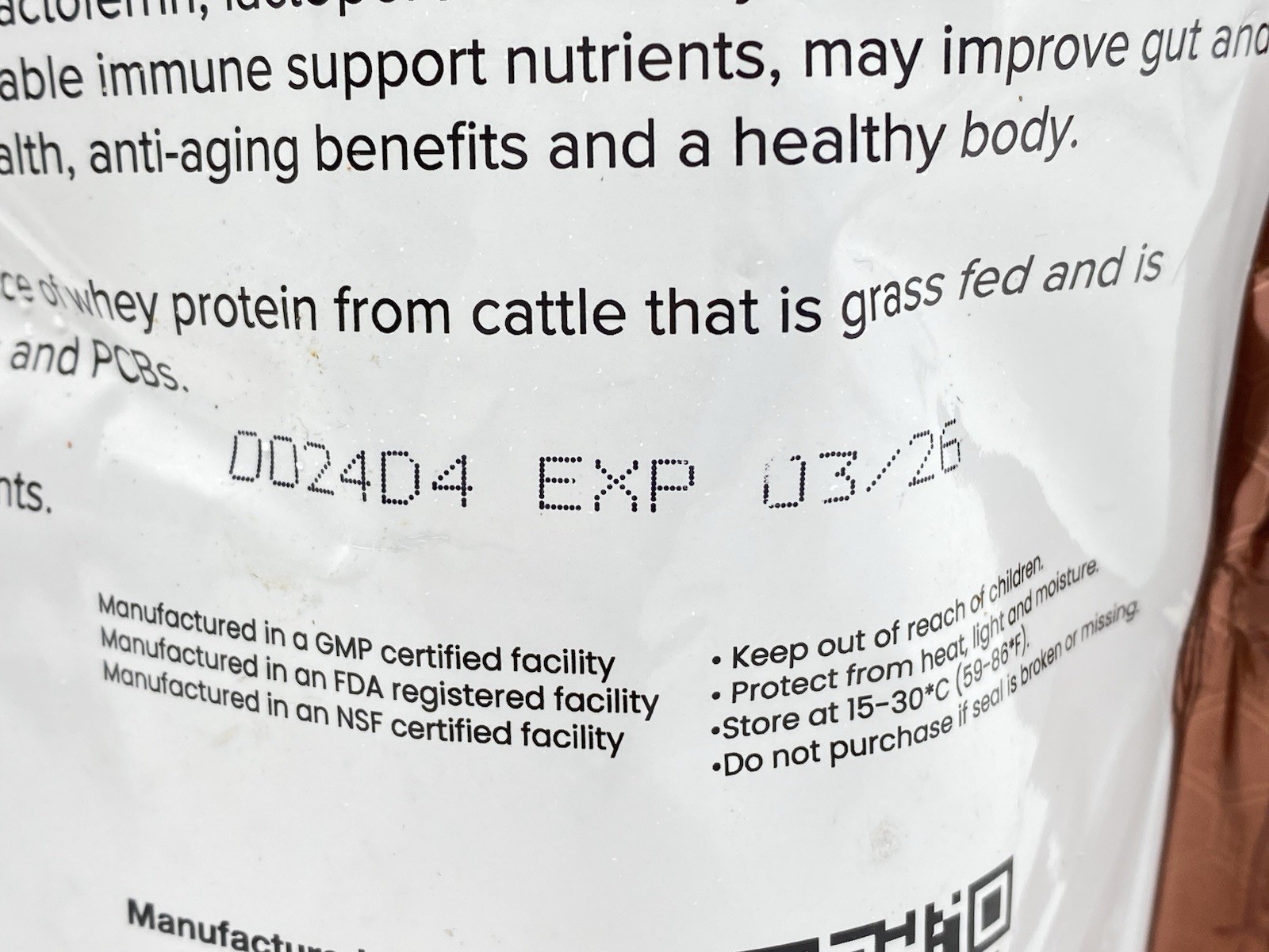 Schinoussa Probiotic Whey Protein Powder – Grass-Fed – Chocolate | 2 lb |
