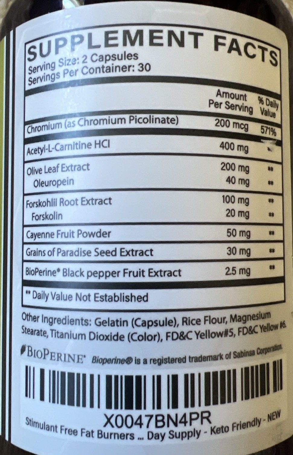 Iron Brothers THERMO BURN Stim Free 30 Servings 60 Capsules SEALED Free Shipping