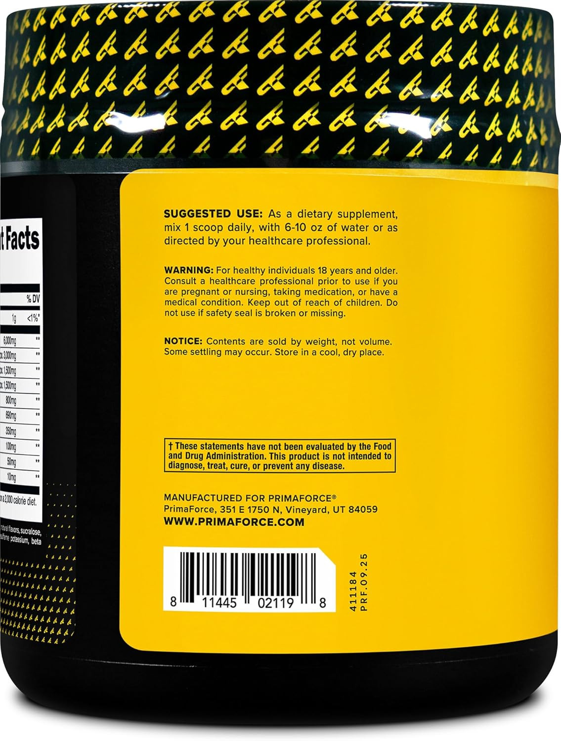 EAA Powder (30 Servings, Tropical Punch) – Essential Amino Acids for Pre/Intra W