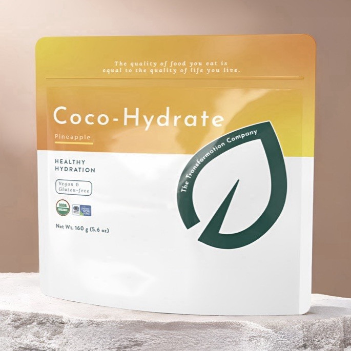 Purium Coco-Hydrate Pineapple Electrolyte Powder 20 Sv 5.6oz