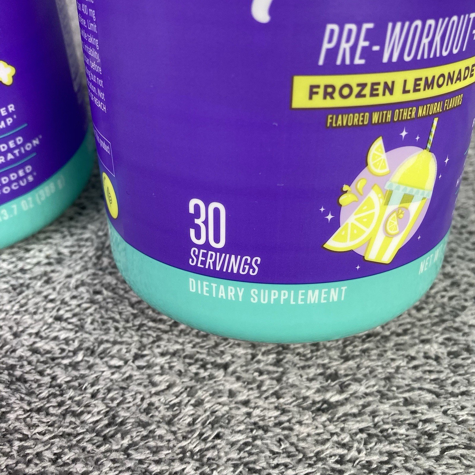 Alani Nu Extra Boost Pre Workout Frozen Lemonade Flavor (30 Servings) -Lot 2