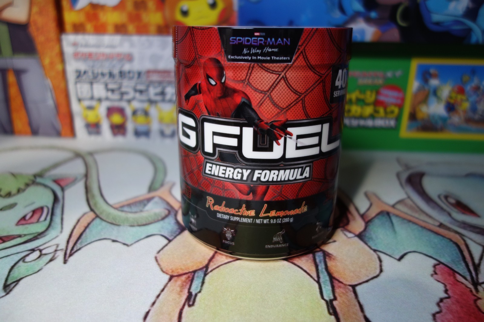 Spiderman No Way Home Hybrid Suit G fuel Collector’s Box Brand New On Hand!