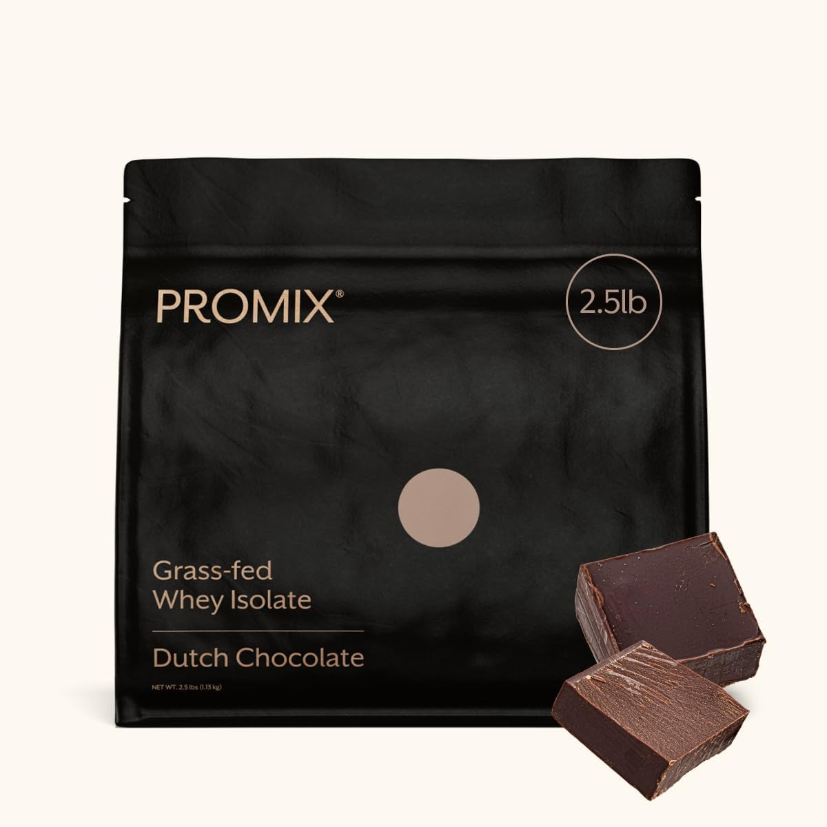 Whey Protein Isolate Powder, Chocolate – Grass-Fed – ­Post Workout Fitness & Nut