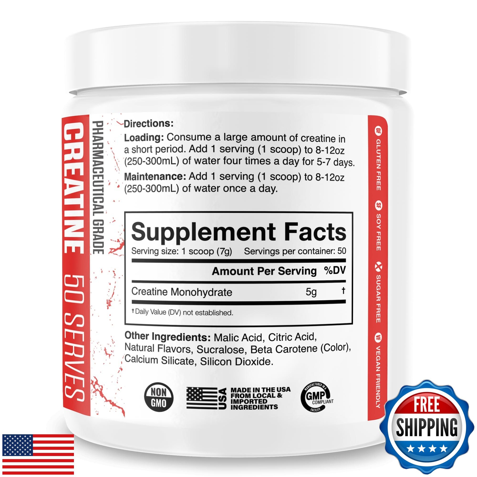 JNX SPORTS The Curse! Creatine Monohydrate Peach Mango 50 Servings | Pure Mic