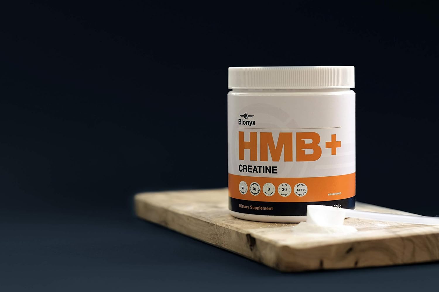 HMB + Creatine Supplement – 3g Daily HMB for Enhanced Strength, Power & Recovery
