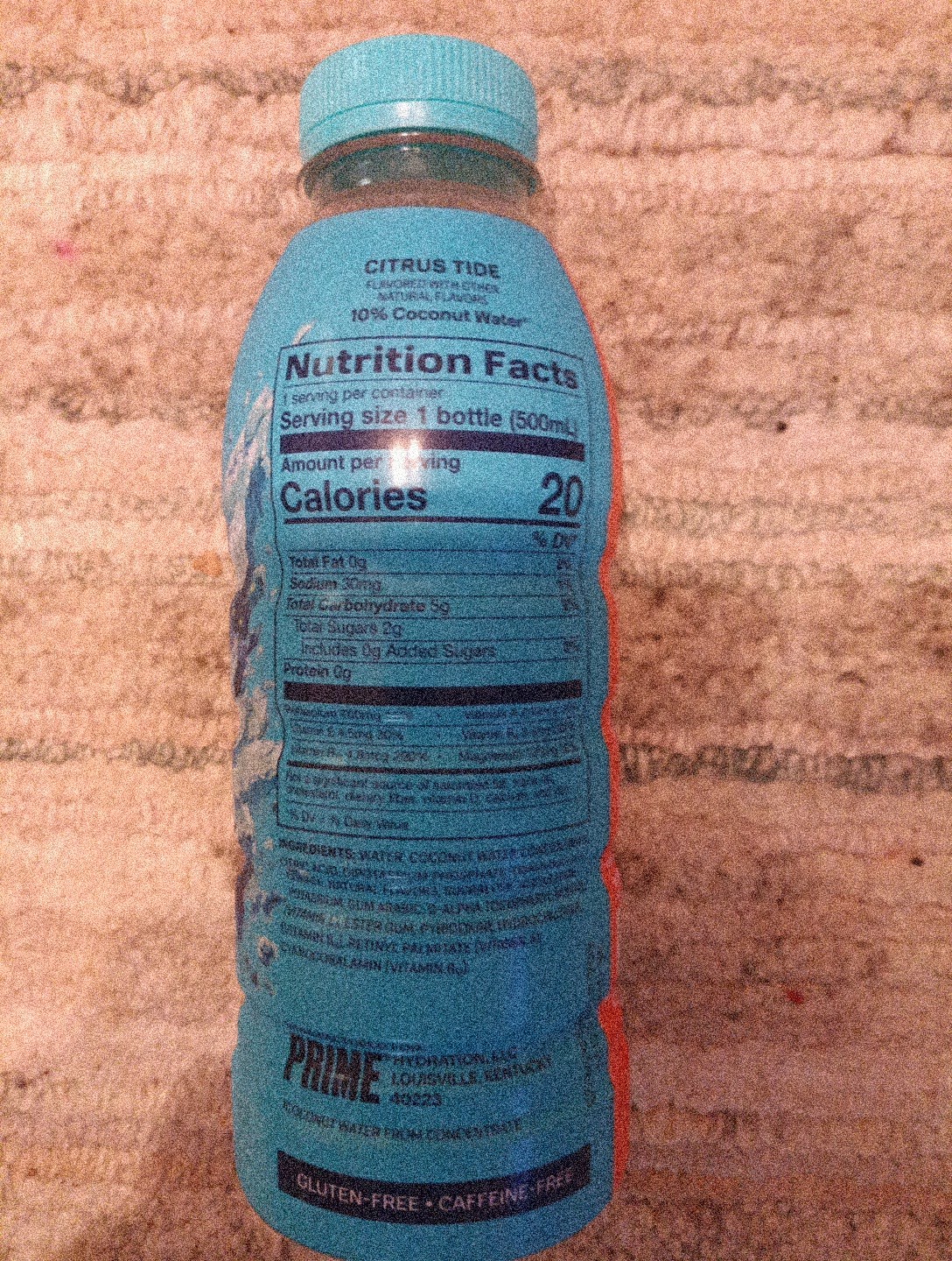 NEW LIMITED FROSTBITE FUSION PRIME HYDRATION DRINK 16.9 FL OZ KYRO & LUKEN