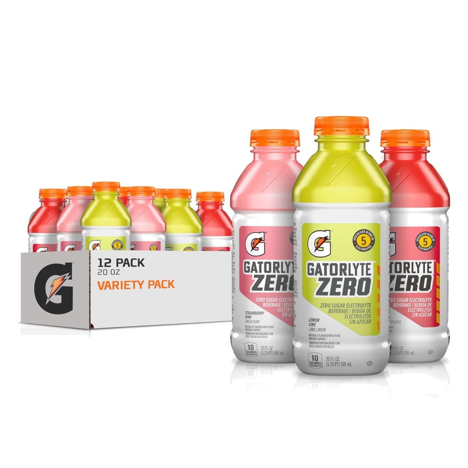 Hydration Drink: Strawberry Kiwi, Lemon Lime, Fruit Punch