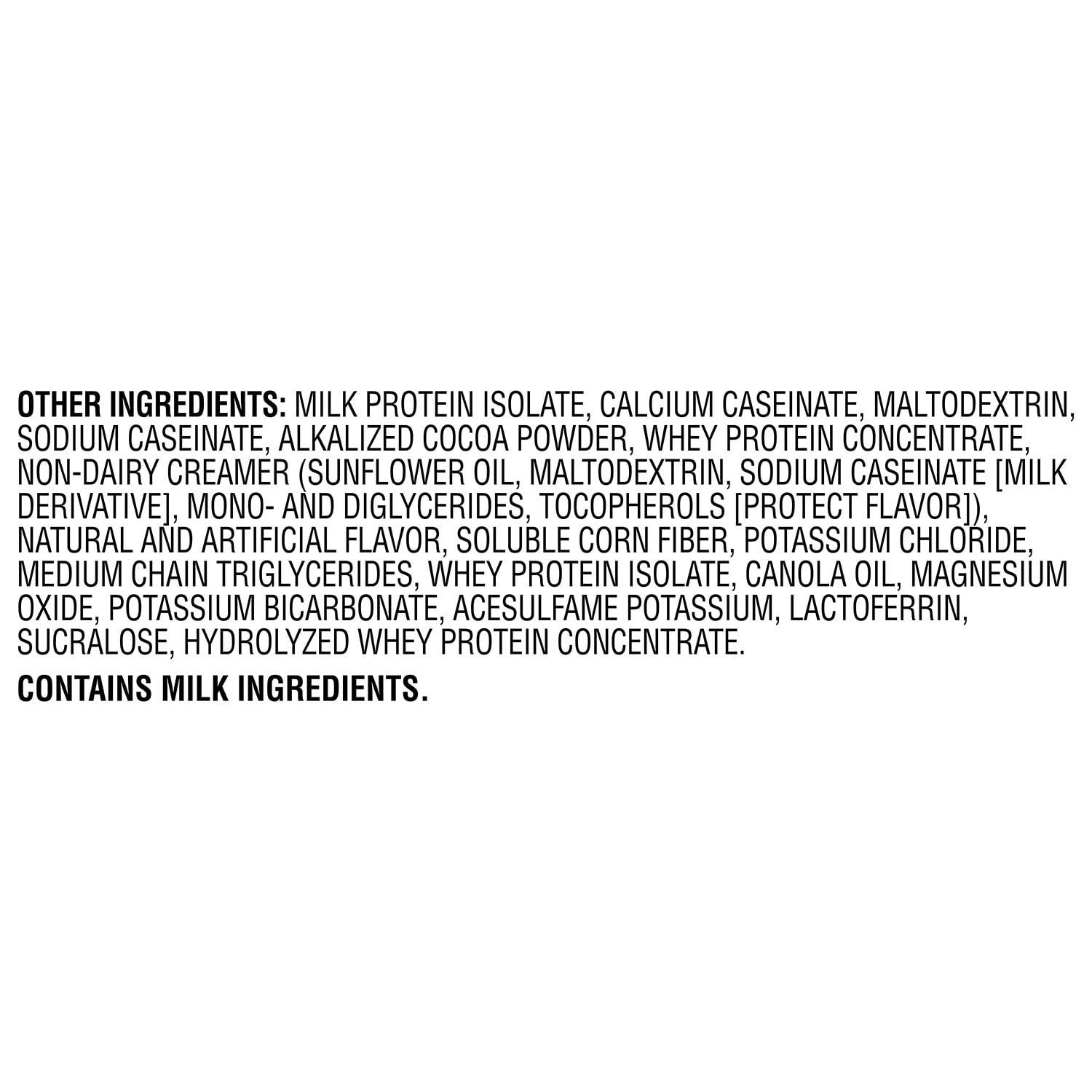 Muscle Milk Pro Series 50g Whey Protein Powder, Knockout Chocolate 2.54 lbs.