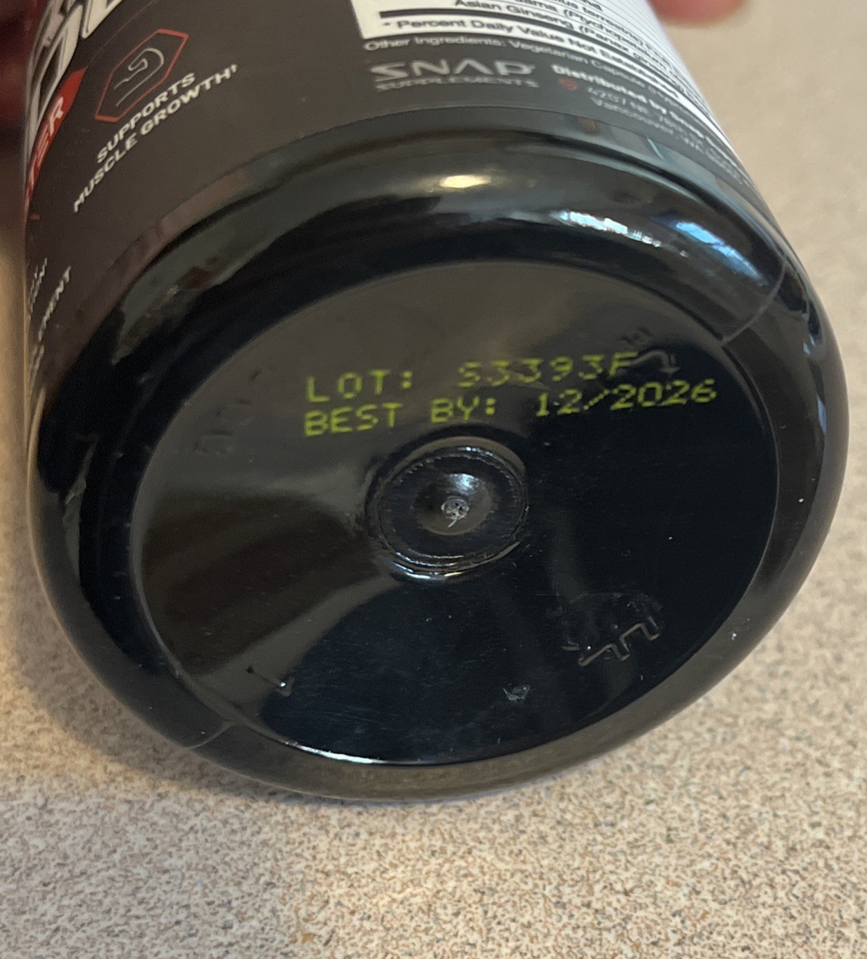 Nitric Oxide Booster Exp 12/26