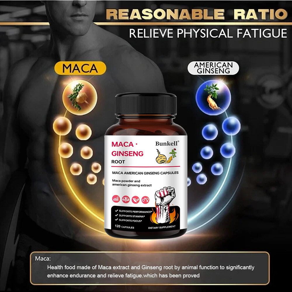 Maca Ginseng Root – Supports Mental Clarity, Energy + Endurance, Healthy Mood