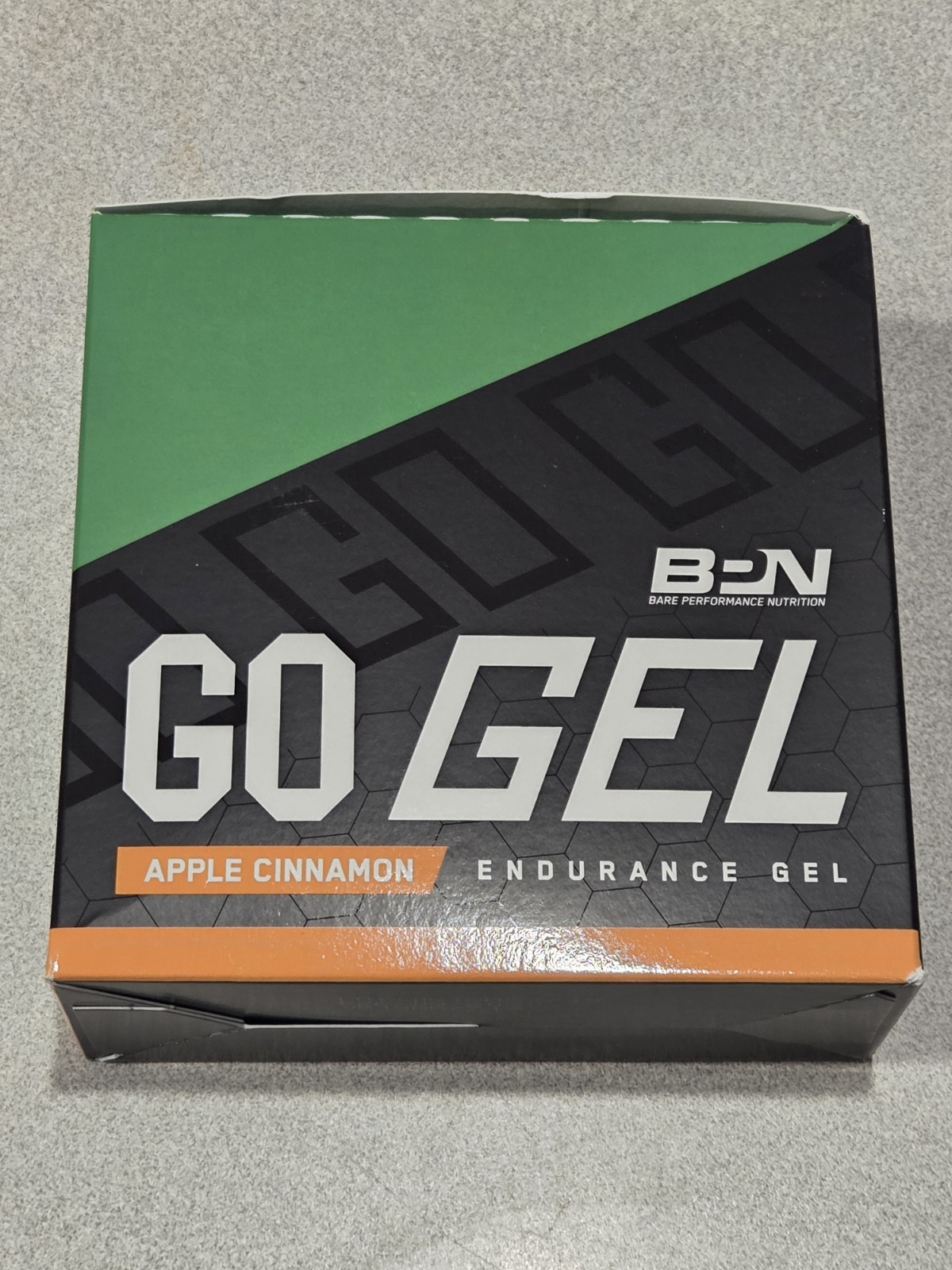 BARE PERFORMANCE NUTRITION, BPN Go Gel Endurance, Apple Cinnamon 10pk