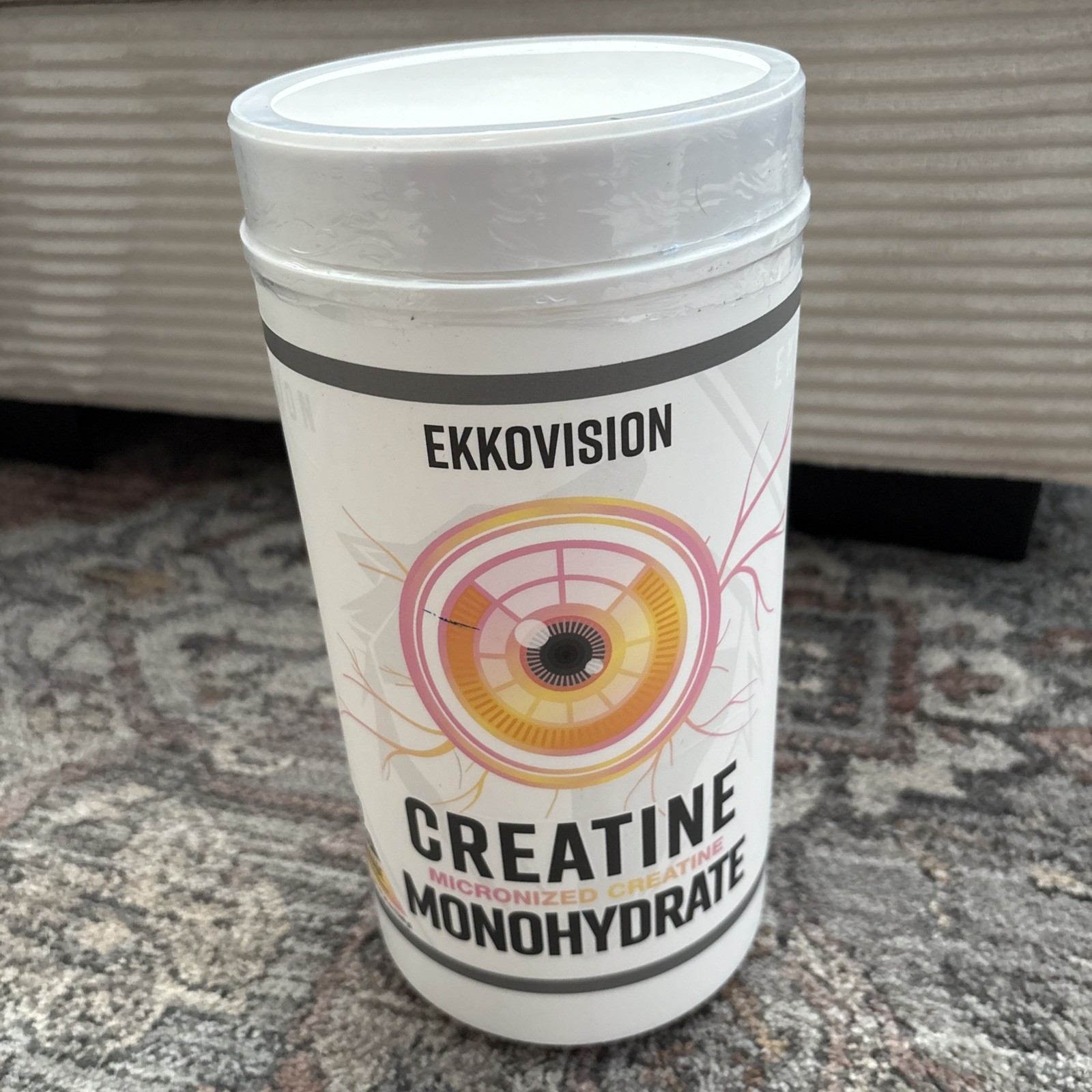 Ekkovision Creatine Micronized Monohydrate Pink Lemonade 200 Servings Exp 7/27