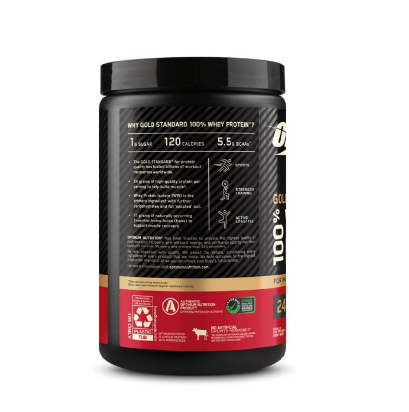 Optimum Nutrition Gold Standard 100% Whey Protein Powder, Double Rich Chocolate,