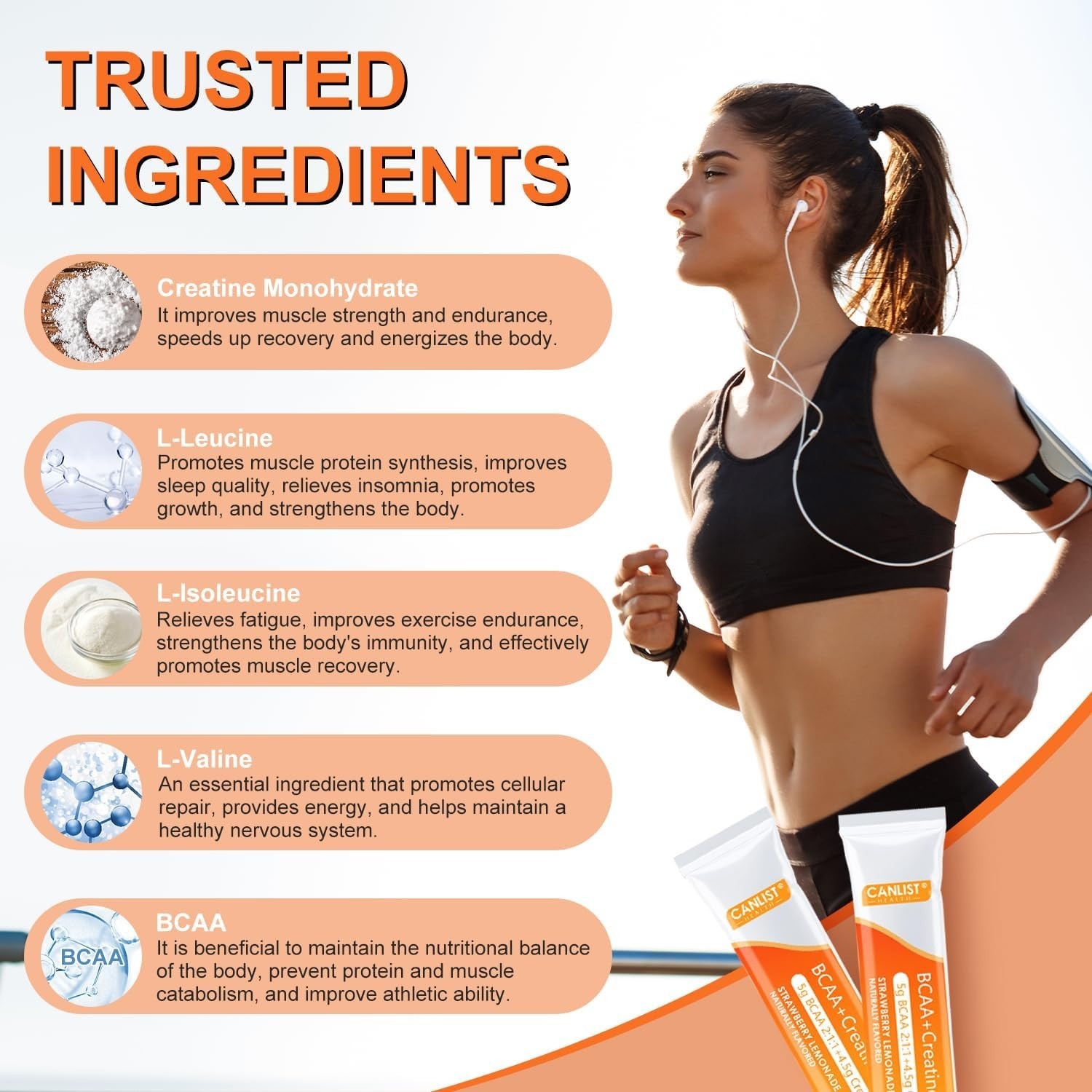 Micronized Creatine Monohydrate Powder for Men & Women, Boost Muscle Strength an