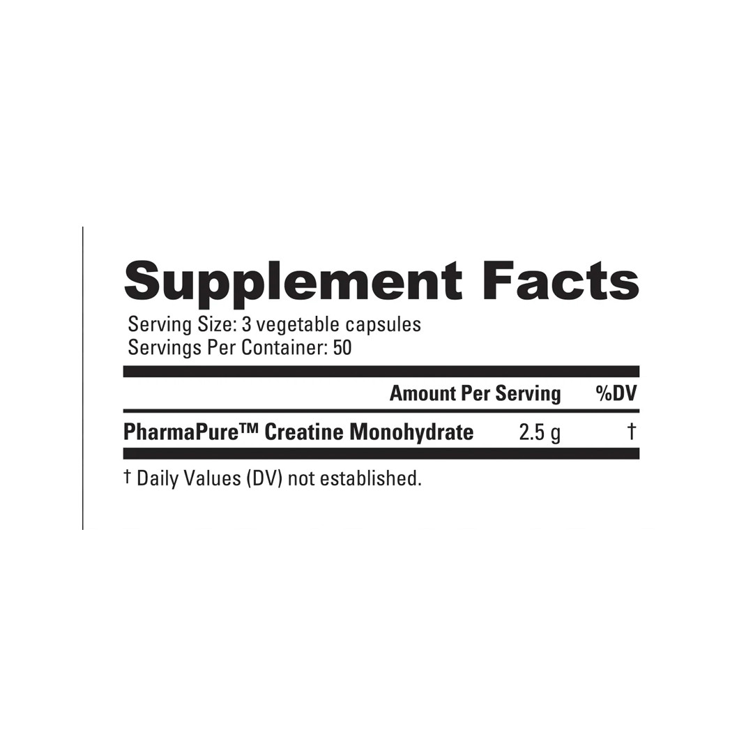 NutraBio – Micronized Creatine Monohydrate – Strength & Recovery – 150 Capsules