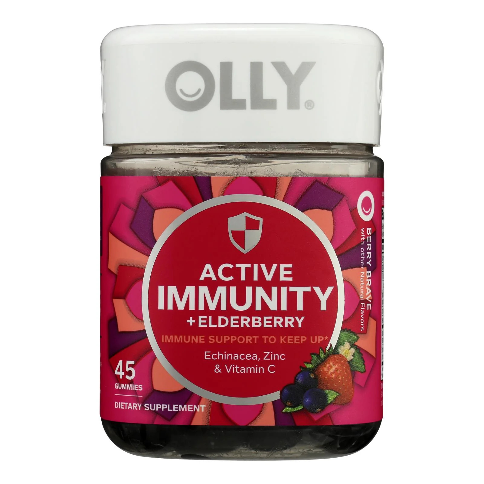 Olly Elderberry Active Immune System Support, 45ct – Pack of 3