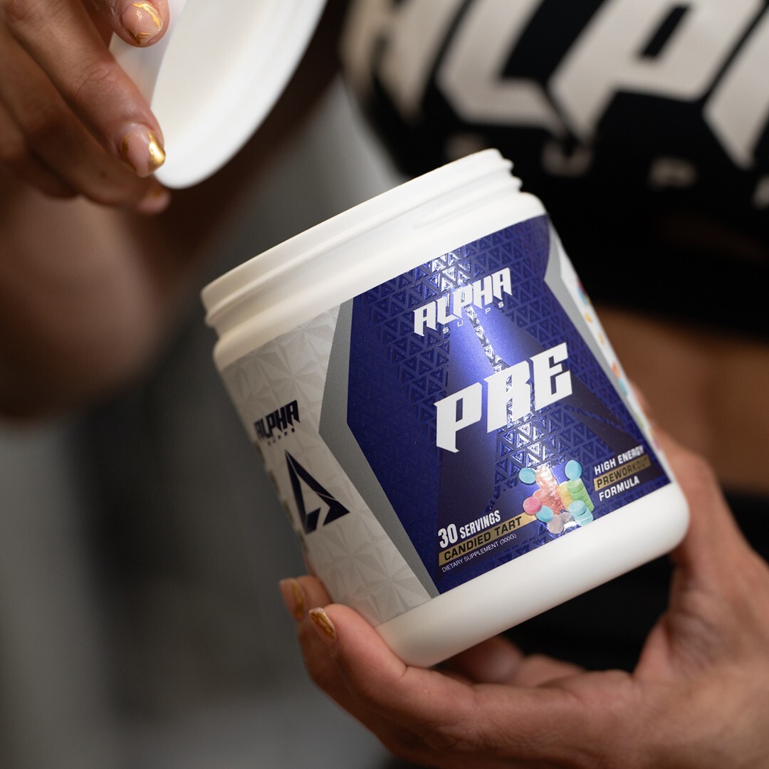 Alpha Supps Pre | Pre-Workout Powder for Men & Women Pump Focus Energy 30 Svgs