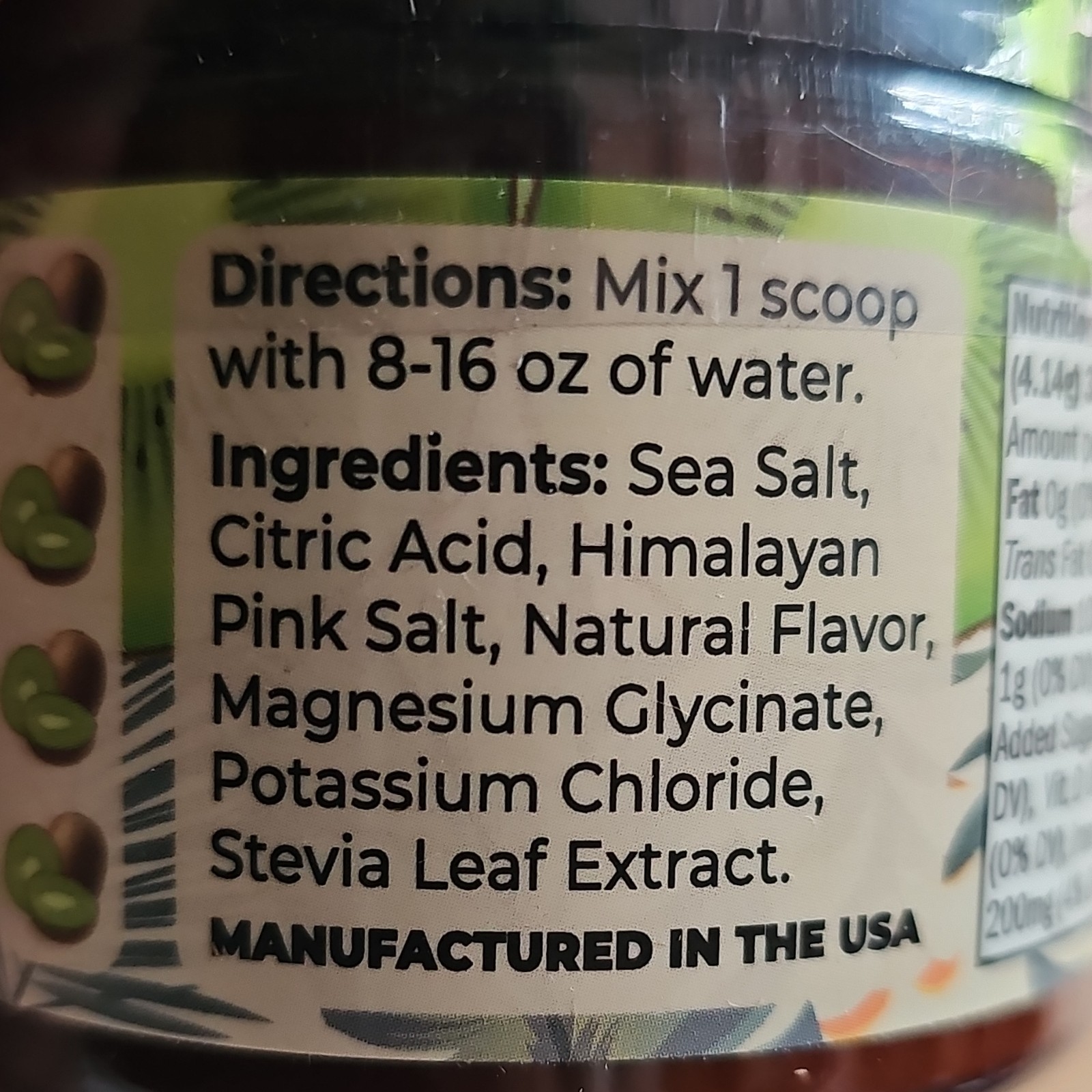 Santa Cruz Paleo Kiwi Electrolytes Powder, Sugar-Free, 30 Servings 4.4 oz