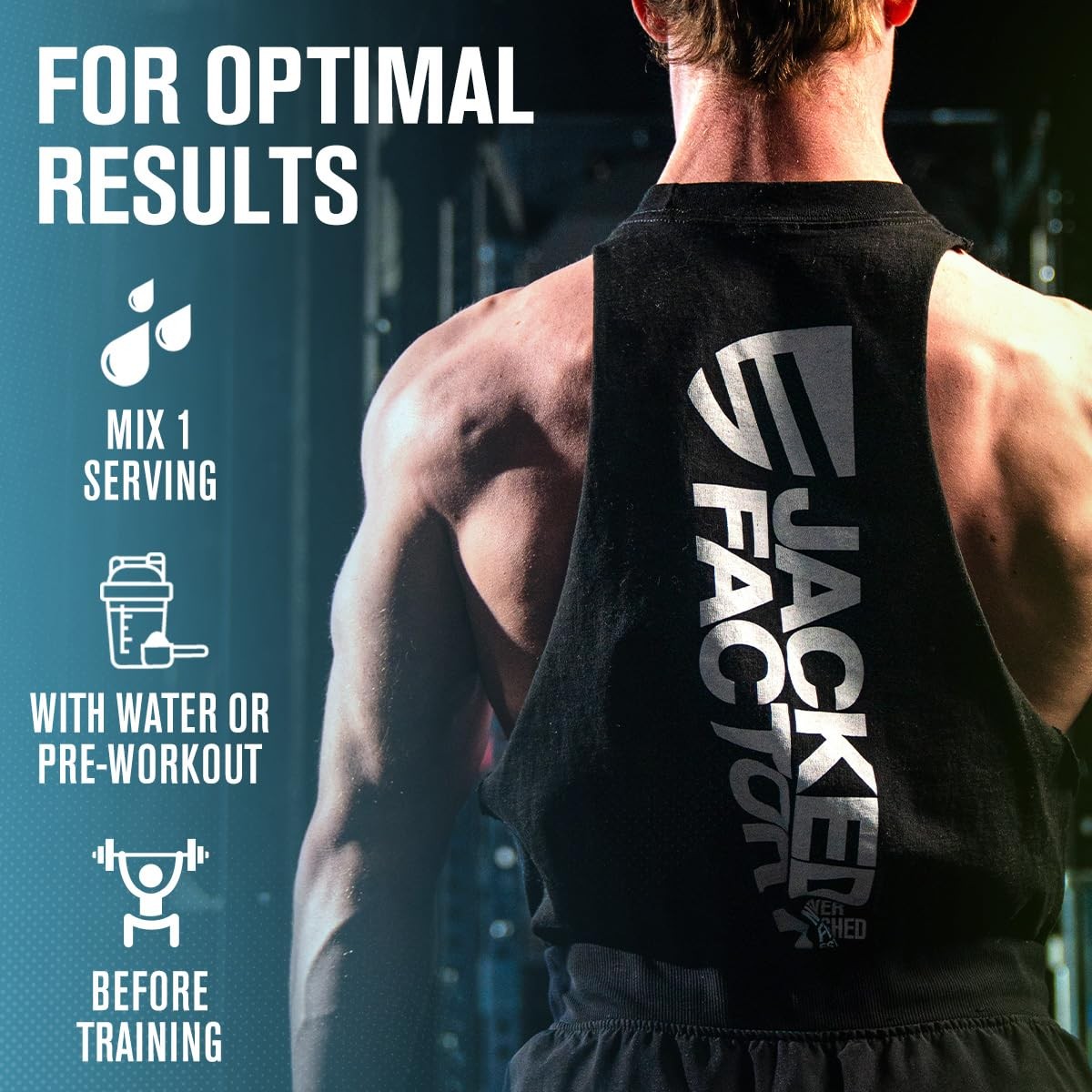 Jacked Factory Glycerol Pump Powder – Cell Volume 100 Servings (Pack of 1)