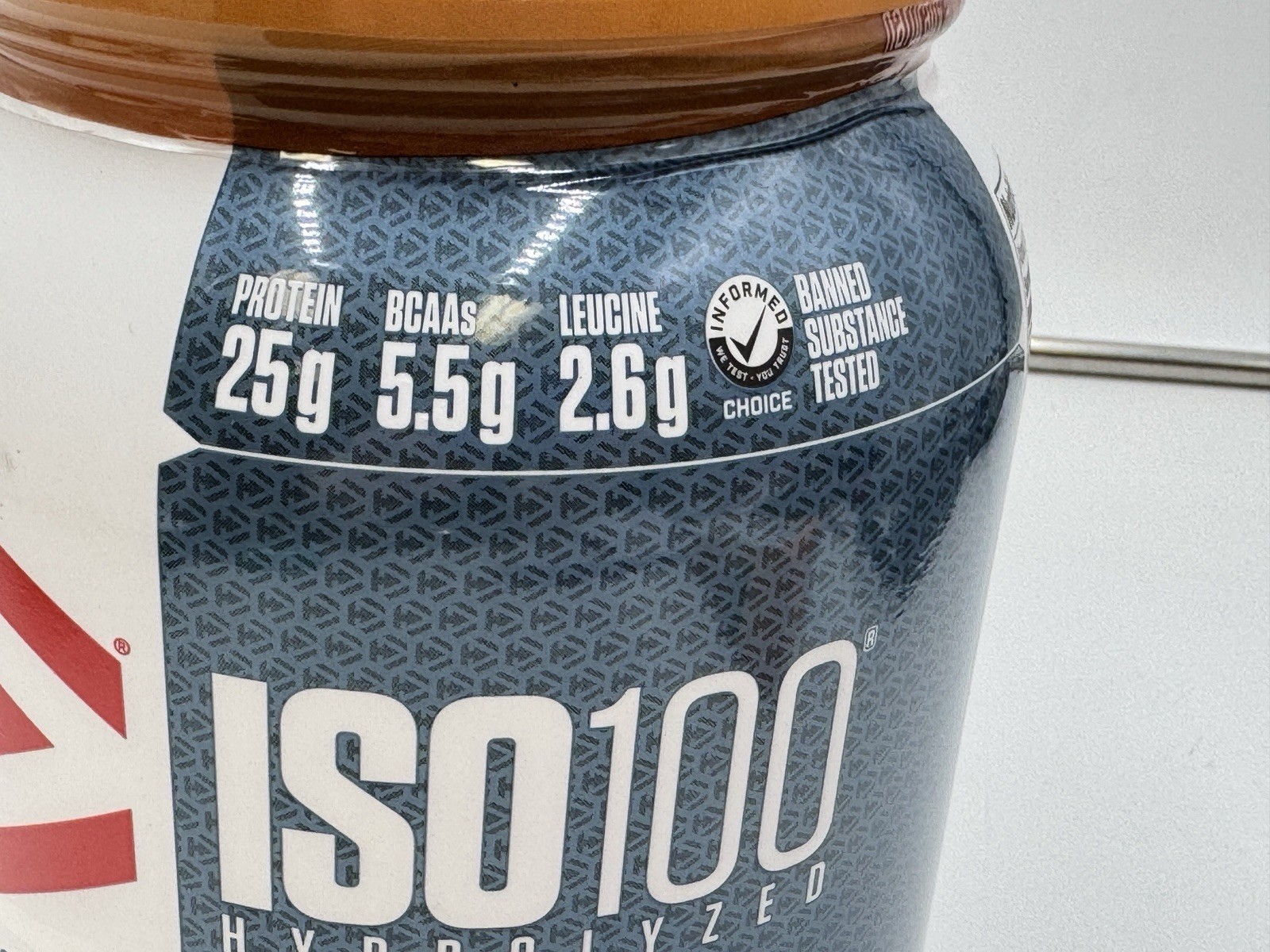 Dymatize ISO100 Whey Protein Powder Isolate Salted Caramel EXP 04/2028