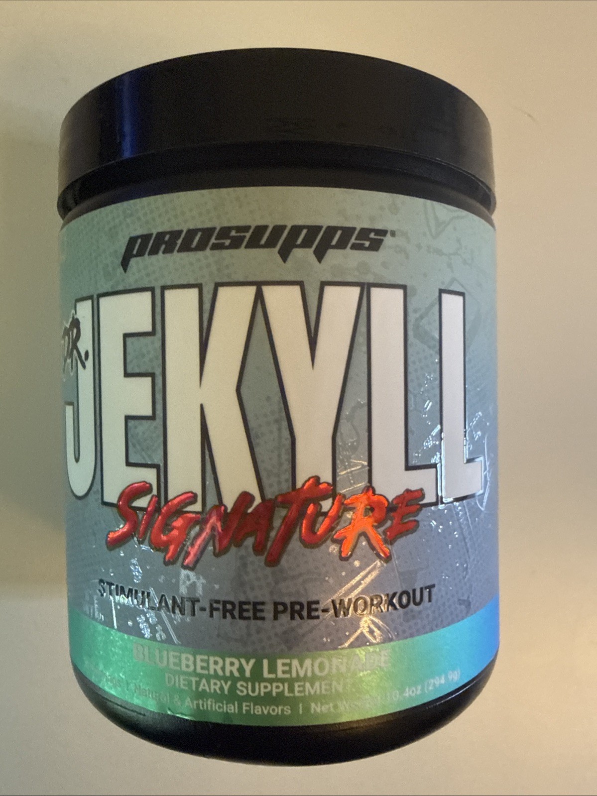 ProSupps Dr. Jekyll Stimulant-Free PreWorkout Blueberry Lemonade 10.4oz 08/2027