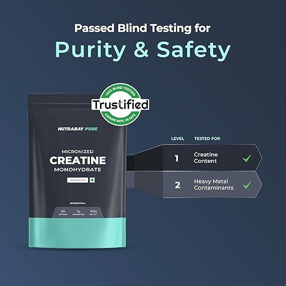 Micronized Creatine Monohydrate Powder – Pure Creatine Powder Unflavoured 100g