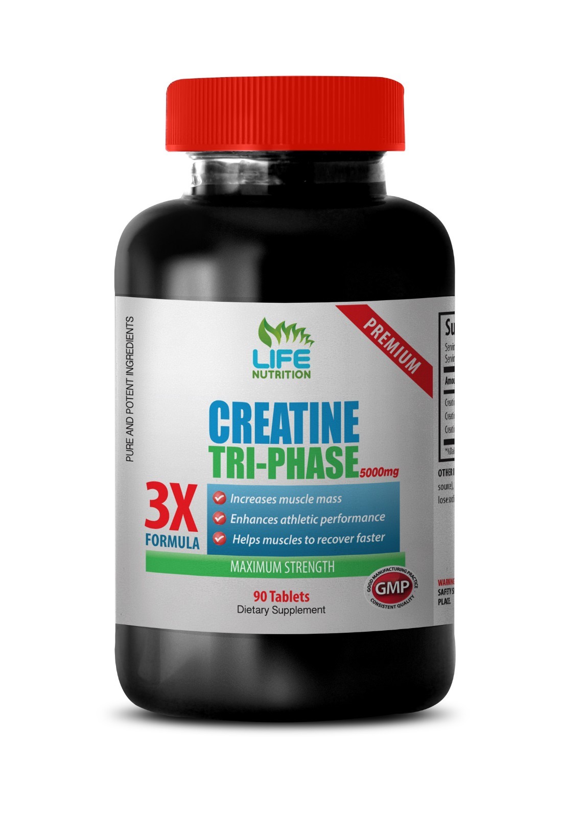 Muscle Mass XXX – Creatine Tri-Phase 3X 5000mg – Supplements Super Pills Deal 1B